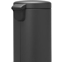 Brabantia Pedal Bin NewIcon 12 л (минерально-графитовый) Image #2