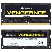 Corsair Vengeance 2x8GB DDR4 SODIMM PC4-21300 CMSX16GX4M2A2666C18 Image #3
