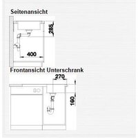 Blanco Lantos 45 S-IF Salto 519707 (нержавеющая сталь) Image #4