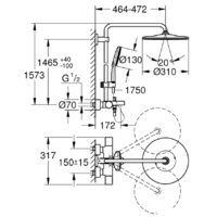 Grohe Rainshower Smartactive 310 26657000 Image #2