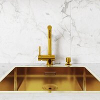 Кухонная мойка Globalo Riwolo 50.1 Gold - Превью изображения №9 — Интернет-магазин Your Sale