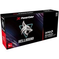 Видеокарта PowerColor Hellhound AMD Radeon RX 9060 XT 16GB GDDR6 RX9060XT 16G-L/OC - Превью изображения №7 — Интернет-магазин Your Sale