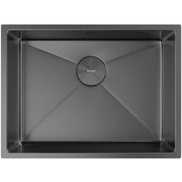 Кухонная мойка ZorG Zerox 59 U / IF PVD Gunblack - Превью изображения №3 — Интернет-магазин Your Sale