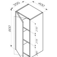 AM.PM Шкаф Func M8FCH04029WG Image #6
