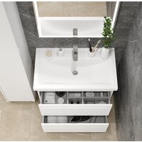 Briz Тумба напольная Риччи 70 с умывальником Фостер Image #4