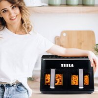 Аэрогриль (аэрофритюрница) Tesla Electronics DualZone Q460 XXL - Превью изображения №9 — Интернет-магазин Your Sale