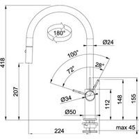 Franke Ambient (хром/бежевый) Image #2