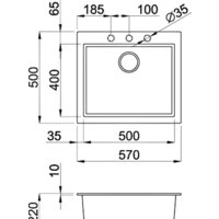 Elleci Quadra 105 Tortora 43 Image #2