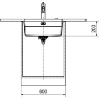 Franke Kubus 2 KNG 110-52 125.0528.609 (сахара) Image #3