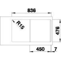 Blanco Lantos 45 S-IF 519717 (нержавеющая сталь) Image #4