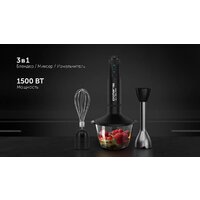 Погружной блендер Polaris PHB 1510GL Silent - Превью изображения №4 — Интернет-магазин Your Sale