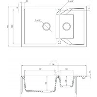 Deante Andante ZQN 2513 (графитовый) Image #2