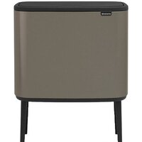 Brabantia Bo Touch Bin 36 л (платиновый)