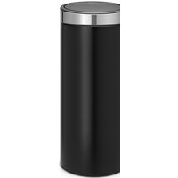 Brabantia Touch Bin New 30 л (черный/стальной) Image #1