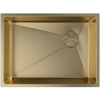 Кухонная мойка ZorG Zerox 59 U / IF Side SF PVD Gold - Превью изображения №3 — Интернет-магазин Your Sale
