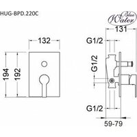 Blue Water HUG-BPD.220C Image #2