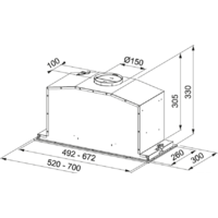 Franke Box Plus FBI 747 XS NP 305.0590.106 (нержавеющая сталь) Image #2