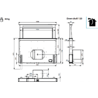 Falmec Down Draft Design+ 120 (нержавеющая сталь) Image #6