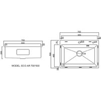 ARFEKA ECO AR 700*500 BLACK PVD NANO Image #9