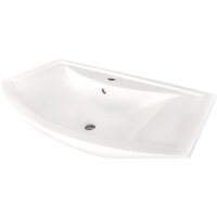 СанитаМебель Тумба с умывальником Камелия-67.51к Д3 + умывальник Балтика 80 (белый) Image #3