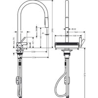 Hansgrohe Aquno Select M81 73837000 (хром) Image #9