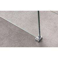 Saniteco Walk-In SN-W6TC120 (120x200, прозрачное стекло, хромированный профиль) Image #7