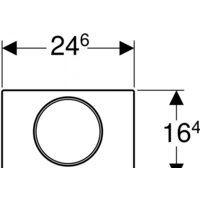 Geberit Sigma 10 115.758.JT.5 (белый матовый) Image #2