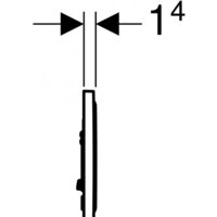 Geberit Sigma 10 115.758.JT.5 (белый матовый) Image #3