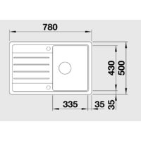 Blanco Legra 45 S (черный) Image #2