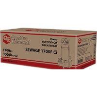 Фекальный насос Quattro Elementi Sewage 1700F Ci - Превью изображения №9 — Интернет-магазин Your Sale
