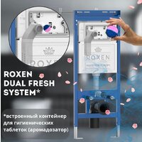 Roxen StounFix Dual Fresh 710200 с удлиненными креплениями в комплекте и встр. контейнером для гигиенических таблеток (аромадозатор) Image #9