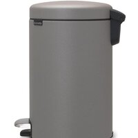 Мусорное ведро Brabantia Pedal Bin NewIcon 12 л (минерально-серый) - Превью изображения №2 — Интернет-магазин Your Sale