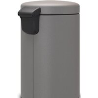 Мусорное ведро Brabantia Pedal Bin NewIcon 12 л (минерально-серый) - Превью изображения №3 — Интернет-магазин Your Sale
