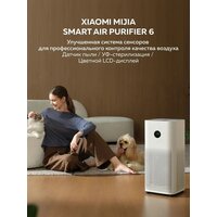 Очиститель воздуха Xiaomi Smart Air Purifier 6 EU (евровилка) - Превью изображения №3 — Интернет-магазин Your Sale