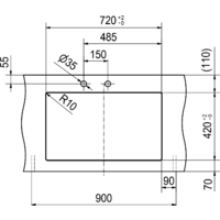 Franke Kubus 2 KNG 120 (белый) Image #5