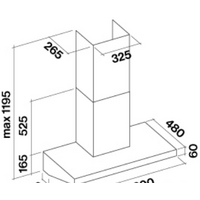 Falmec Marte Professional 120 1000 м3/ч (нержавеющая сталь) Image #2