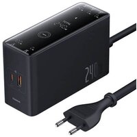 Baseus Digital GaN Intelligent Desktop 3C+U+DC 240W P10163901113-00 (черный)