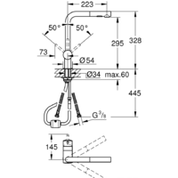 Grohe Minta 30274DC0 (сталь) Image #2