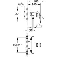Grohe Grohe-Cubeo 1018242430 Image #4