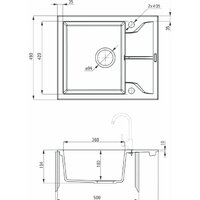 Deante Andante ZQN A11A (алебастровый) Image #2