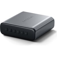 Сетевое зарядное Satechi 200W USB-C 6-Port GaN Charger ST-C200GM-EU - Превью изображения №3 — Интернет-магазин Your Sale