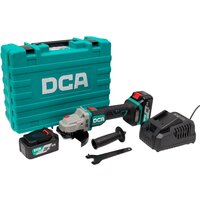 Угловая шлифмашина DCA ADSM06-125 Type FK (с 2-мя АКБ, кейс) - Превью изображения №11 — Интернет-магазин Your Sale