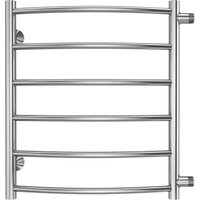 TERMINUS Классик П6 500x600 (боковое подключение 50, хром)