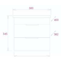 Onika Тумба под умывальник Легран 50.13 105031 (дуб галифакс) Image #2