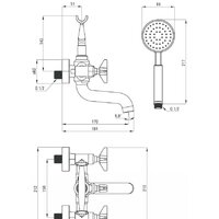 Deante Temisto Nero BQT N11D Image #6