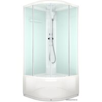 Domani-Spa Delight 110 High 100x100 (матовое стекло/белый)