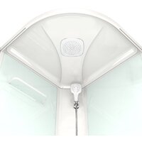 Domani-Spa Delight 110 High 100x100 (матовое стекло/белый) Image #3