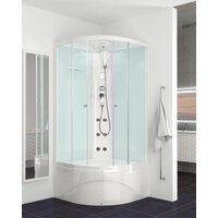 Domani-Spa Delight 110 High 100x100 (матовое стекло/белый) Image #2