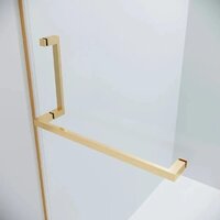 Grossman Pragma 90x195 200.K33.03.90.32.00 (золото сатин,стекло прозрачное) Image #8