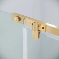 Grossman Pragma 90x195 200.K33.03.90.32.00 (золото сатин,стекло прозрачное) Image #10